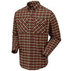 Heavyweight Field Shirt - Red/Brown/Yellow Check by Shooterking
