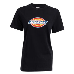 Heavyweight Tricolor Logo Tee - Black by Dickies Shirts Dickies   