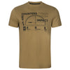 Impact S/S T-Shirt - Golden Brown by Harkila