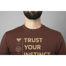 Instinct S/S T-Shirt - Burgundy by Harkila Shirts Harkila   