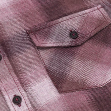 Isla Flannel Check Ladies Shirt - Burgundy by Hoggs of Fife Shirts Hoggs of Fife   