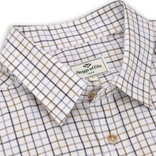 Kessock S/S Tattersall Shirt - Blue/Olive by Hoggs of Fife Shirts Hoggs of Fife   