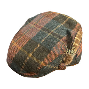 Ladies British Wool Flat Cap - Teal by Failsworth Accessories Failsworth   