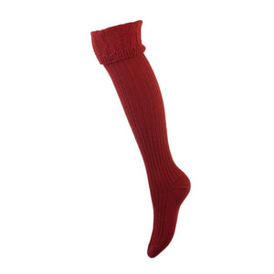 Lady Glenmore Sock - Chestnut by House of Cheviot Accessories House of Cheviot   