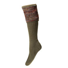 Lady Katrine Sock - Dark Olive by House of Cheviot Accessories House of Cheviot   