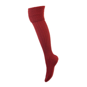 Lady Ness Sock - Chestnut by House of Cheviot Accessories House of Cheviot   