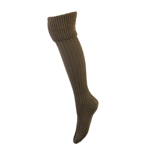 Lady Ness Sock - Dark Olive by House of Cheviot Accessories House of Cheviot   