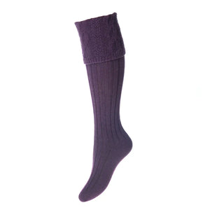 Lady Glenmore Sock - Thistle by House of Cheviot Accessories House of Cheviot   