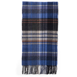 Lambswool Scarf - 660 Check by Failsworth Accessories Failsworth   