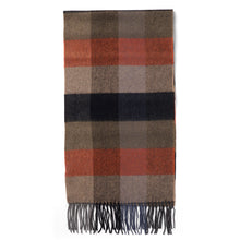 Lambswool Scarf - 720 Check by Failsworth Accessories Failsworth   