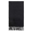 Lambswool Scarf - Black by Failsworth