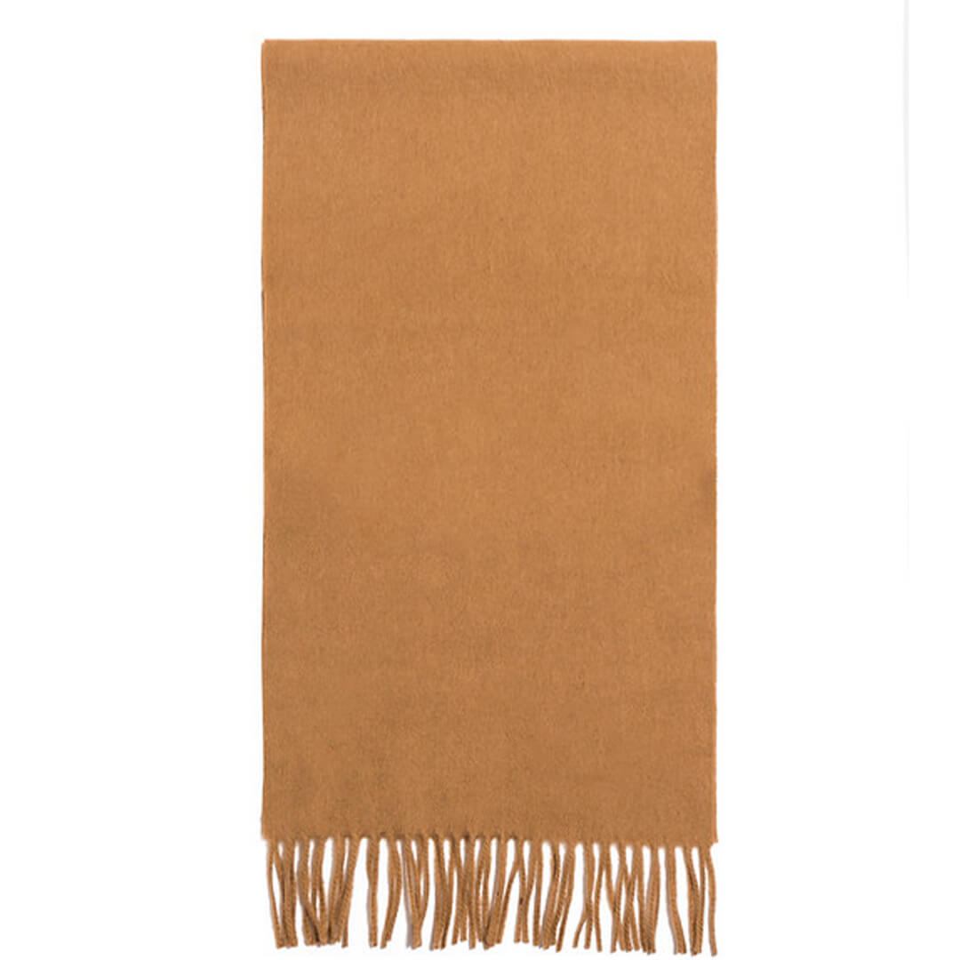 Lambswool Scarf - Camel by Failsworth Accessories Failsworth   