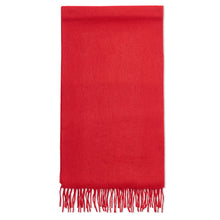 Lambswool Scarf - Red by Failsworth Accessories Failsworth   