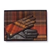 Lambswool Scarf & Leather Gloves Gift Set - Ginger/Chocolate by Failsworth