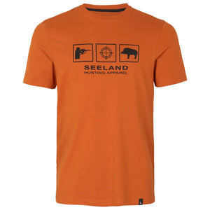 Lanner T-Shirt - Gold Flame by Seeland Shirts Seeland   