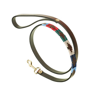 Leather Dog Lead Multi by Pampeano Accessories Pampeano XXS-XS-S  
