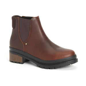 Liberty Leather Chelsea Ankle Boot - Brown by Muckboot Footwear Muckboot   