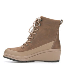 Liberty Leather Wedge Ankle Boots - Taupe by Muckboot Footwear Muckboot   