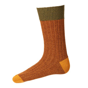 Lowes Sock - Bronze by House of Cheviot Accessories House of Cheviot   