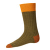 Lowes Sock - Forest by House of Cheviot