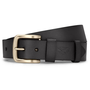 Luxury Leather Belt by Hoggs of Fife Accessories Hoggs of Fife Black S (32-34) 