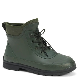 Muck Originals Lace Up Short Boots - Green by Muckboot