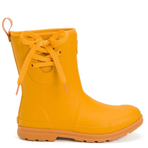 Muck Originals Ladies Pull On Short Boots - Yellow by Muckboot Footwear Muckboot   