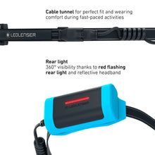 NEO9R Running Head Torch w/ Chest Strap - Blue by LED Lenser Accessories LED Lenser   