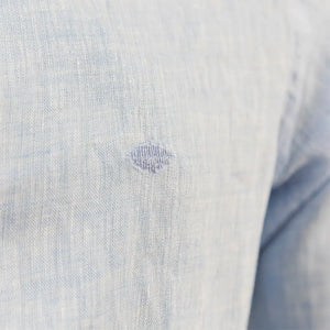Novio Men's Linen Shirt - Light Blue by Pampeano Shirts Pampeano   