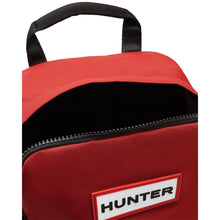Original Zip Nylon Backpack - Red by Hunter Accessories Hunter   