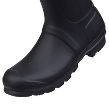 Original Short Wellington Boots - Black by Hunter Footwear Hunter   