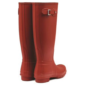 Original Tall Wellington Boots - Military Red by Hunter Footwear Hunter   