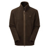 Oxford Fleece Jacket - Brown Melange by Shooterking