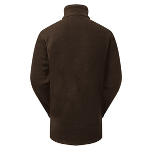 Oxford Fleece Jacket - Brown Melange by Shooterking Jackets & Coats Shooterking   