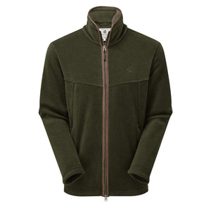 Oxford Fleece Jacket - Green Melange by Shooterking Jackets & Coats Shooterking   
