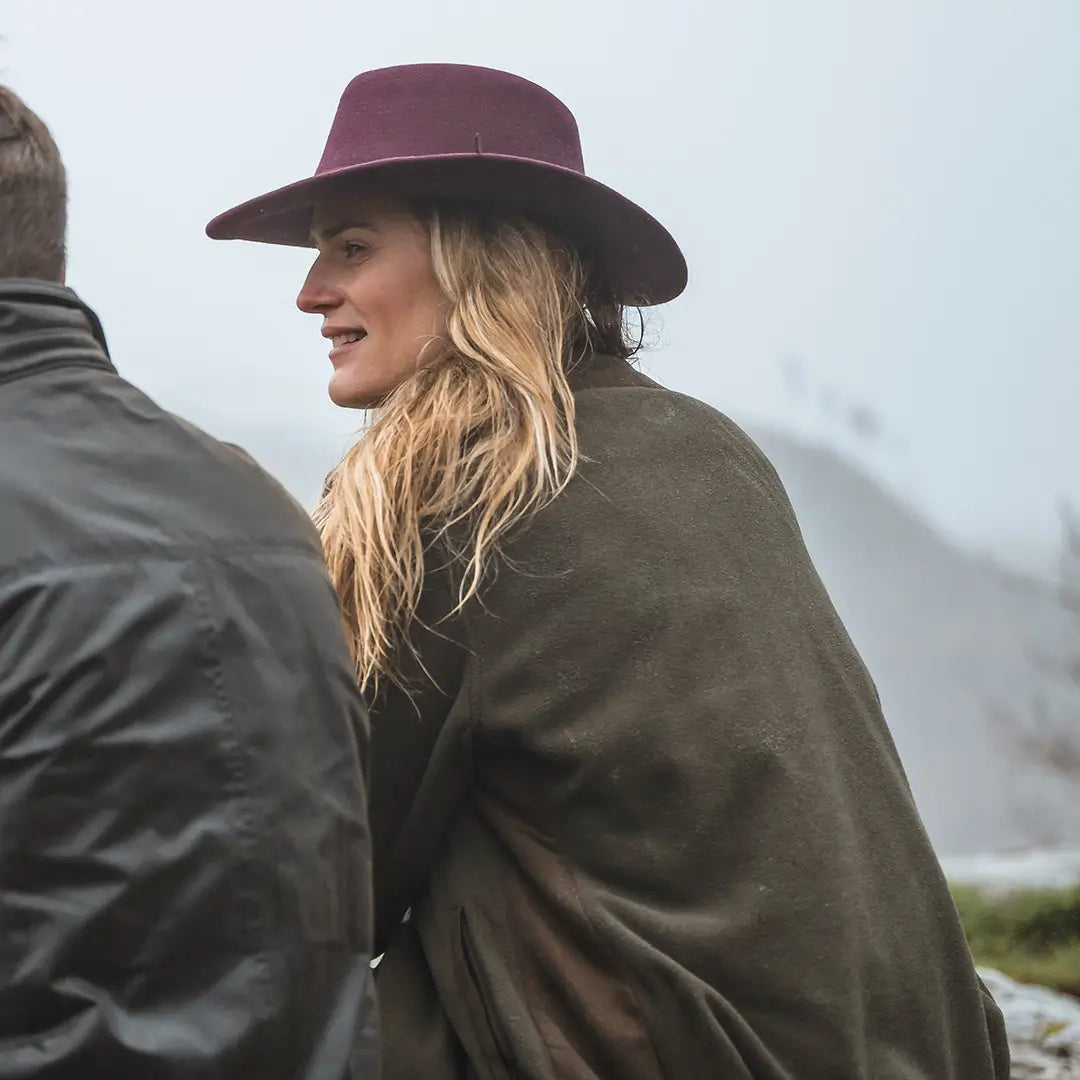 Perth Crushable Felt Hat by Hoggs of Fife Water Repellent Packable