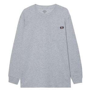 Pocket L/S T-Shirt - Charcoal by Dickies Shirts Dickies   