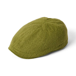 Porto Flat Cap - Green/Teal by Failsworth Accessories Failsworth   