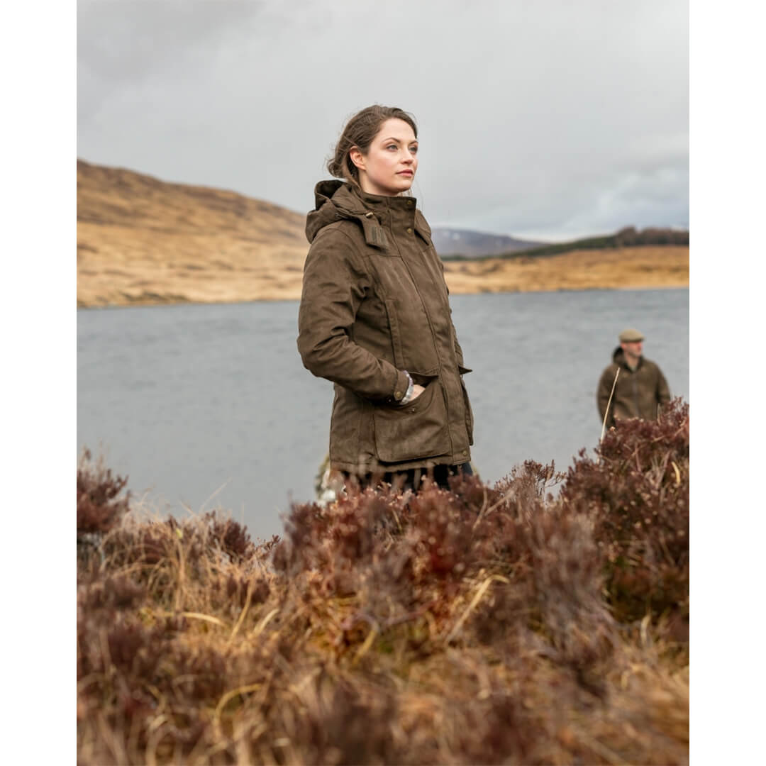 Rannoch Ladies W/P Hunting Jacket by Hoggs of Fife Jackets & Coats Hoggs of Fife   