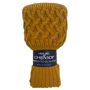 Rannoch Socks - New Mustard by House of Cheviot Accessories House of Cheviot   