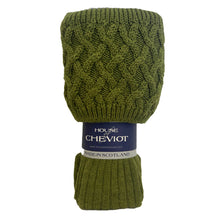 Rannoch Socks - Moss by House of Cheviot Accessories House of Cheviot   