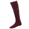 Rannoch Socks - Mulberry by House of Cheviot
