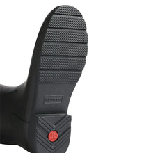 Refined Tall Eyelet Buckle Boot - Black by Hunter Footwear Hunter   