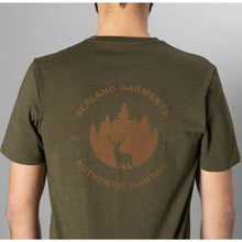 Saker T-Shirt - Pine Green Melange by Seeland Shirts Seeland   