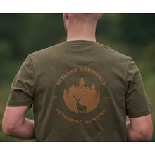 Saker T-Shirt - Pine Green Melange by Seeland Shirts Seeland   