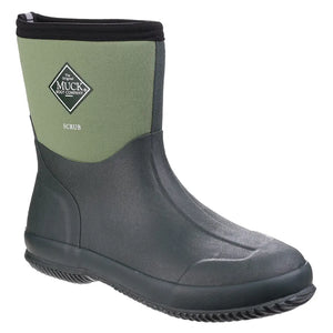Scrub Boot Lawn & Garden Boot - Green/Dark Green by Muckboot Footwear Muckboot   