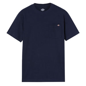 Short Sleeve Cotton T-Shirt - Navy Blue by Dickies Shirts Dickies   