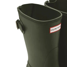 Short Back Adjustable Wellington Boots - Hunter Green by Hunter Footwear Hunter   