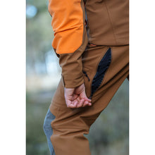 Tackle Softshell Trousers - Rubber Brown by Blaser Trousers & Breeks Blaser   