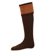 Tayside Sock - Walnut by House of Cheviot Accessories House of Cheviot   